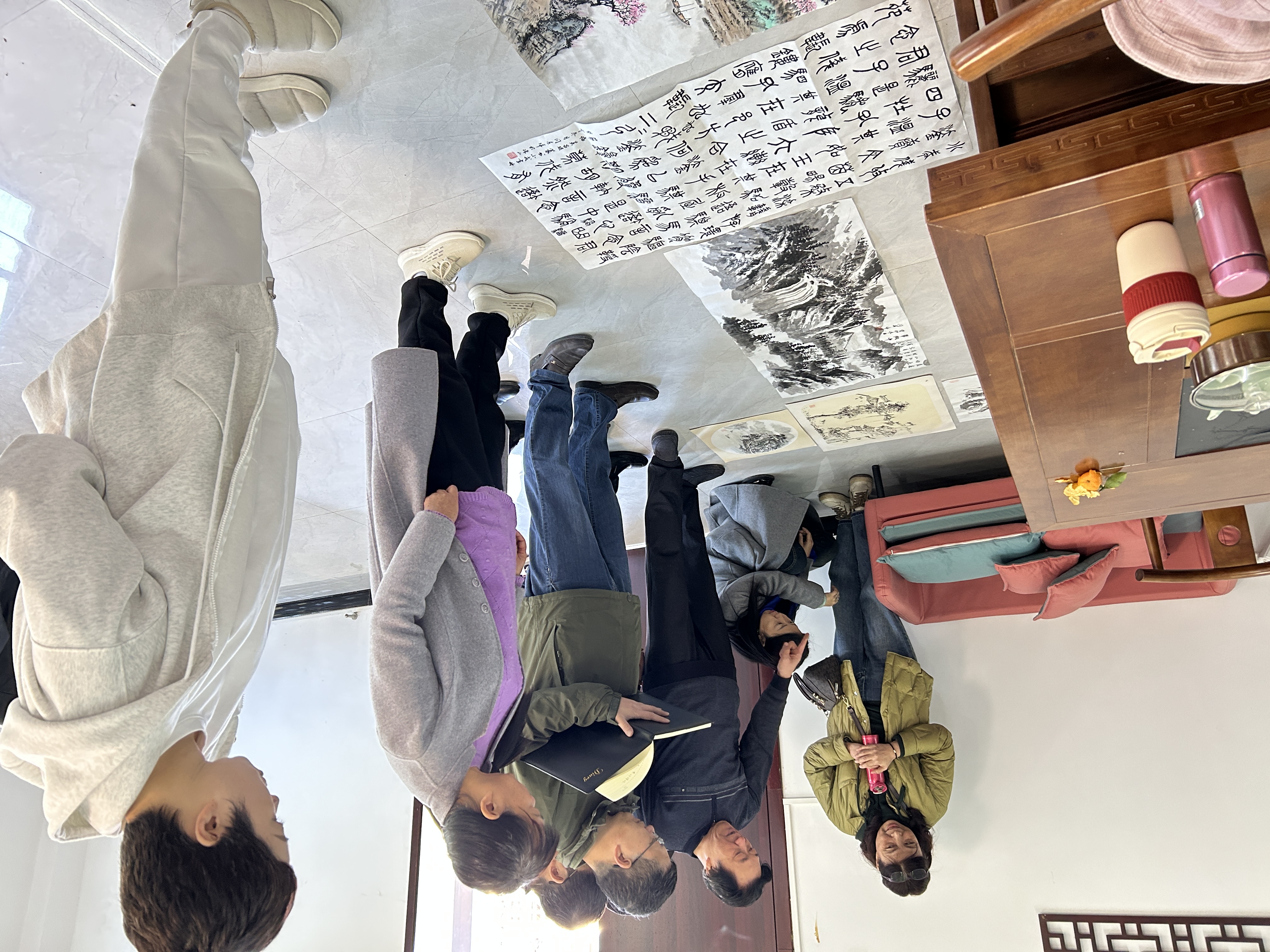 2023年11月18日月圆会书画交流